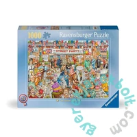 Ravensburger 1000 db-os puzzle - Utcabuli brit módra (12001175)