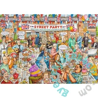 Ravensburger 1000 db-os puzzle - Utcabuli brit módra (12001175)