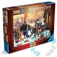 Ravensburger 1000 db-os puzzle - Az utolsó vonat hazafelé (12001573)
