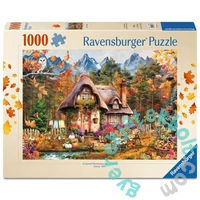 Ravensburger 1000 db-os puzzle - Őszi kunyhó (12001682)