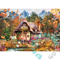 Ravensburger 1000 db-os puzzle - Őszi kunyhó (12001682)