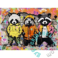 Ravensburger 500 db-os puzzle - World Jigsaw Puzzle Championship - Bundás barátok (12001705)