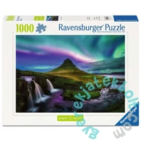 Ravensburger 1000 db-os puzzle - Power of Nature - Sarki fény a Kirkjufell felett (12001744)