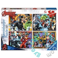 Ravensburger 4 x 100 db-os puzzle - Avangers - Bosszúállók (12004033)