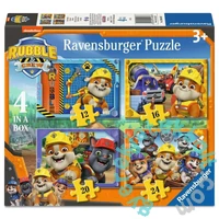 Ravensburger 4 az 1-ben puzzle (12,16,20,24 db-os) - Mancs őrjárat (12004188)