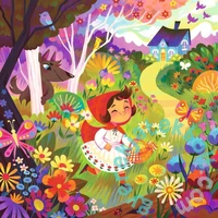 Ravensburger 64 db-os puzzle - Piroska és a Farkas (12004208)