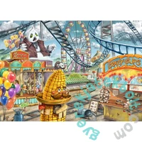 Ravensburger 368 db-os Escape KIDS puzzle - Klasszikus vidámpark (12936)
