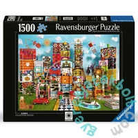 Ravensburger 1500 db-os puzzle - Eames Collectors edition kártyavár (12000434)