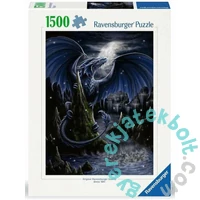 Ravensburger 1500 db-os puzzle - Fekete-kék sárkány (12000731)
