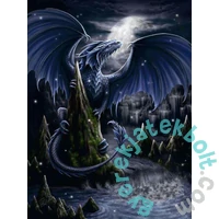 Ravensburger 1500 db-os puzzle - Fekete-kék sárkány (12000731)