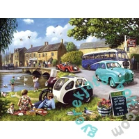 Ravensburger 4 x 500 db-os puzzle - Happy Days - Vidám szabadnapok (16577)