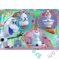 Ravensburger 2 x 12 db-os puzzle - Jégvarázs - Olaf a kedvenc (05153)