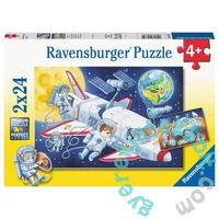 Ravensburger 2 x 24 db-os puzzle - Utazás az űrben (05665)