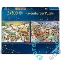 Ravensburger 2 x 500 db-os puzzle - Karácsonyi gyűjtemény 1 (12000040)
