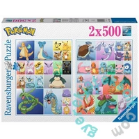 Ravensburger 2 x 500 db-os puzzle - Pokémon gyűjtemény (12000229)