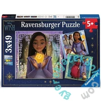 Ravensburger 3 x 49 db-os puzzle - Kívánság (05702)