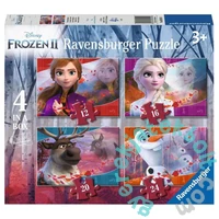 Ravensburger 4 az 1-ben puzzle (12,16,20,24 db-os)-os puzzle - Jégvarázs 2 (03019)
