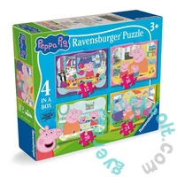 Ravensburger 4 az 1-ben puzzle (12,16,20,24 db-os) Peppa malac - (12004104)
