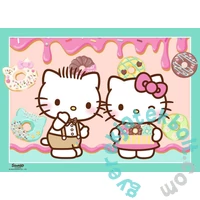 Ravensburger 4 x 100 db-os puzzle - Hello Kitty (12004159)