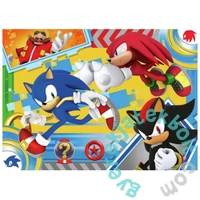 Ravensburger 4 x 100 db-os puzzle - Sonic (12004057)
