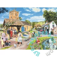 Ravensburger 4 x 500 db-os puzzle - Happy Days - Vidéki nosztalgia (16578)