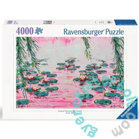 Ravensburger 4000 db-os puzzle - Rózsaszín vizililiomok (12001420)