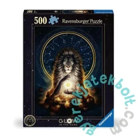 Ravensburger 500 db-os Fluoreszkáló puzzle - Fényes oroszlán (12000480)