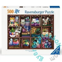 Ravensburger 500 db-os puzzle - Cicák és pozsgások (12000874)