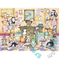 Ravensburger 500 db-os puzzle - Crazy Cats - Taby & Co (12001451)
