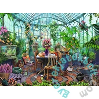 Ravensburger 500 db-os puzzle - Reggel az üvegházban (12000207)