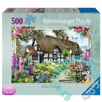 Ravensburger 500 db-os XXL puzzle - Mesebeli házikó - Rózsa lak (12001274)