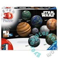 Ravensburger 531 db-os 3D gömb puzzle - Star Wars Galaxis égitestjei (11577)