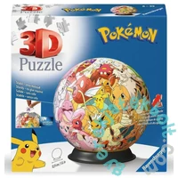 Ravensburger 72 db-os 3D gömb puzzle - Pokémon (11595)