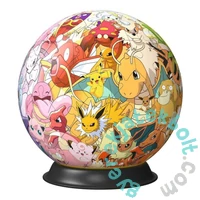 Ravensburger 72 db-os 3D gömb puzzle - Pokémon (11595)