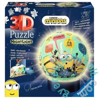 Ravensburger 72 db-os 3D világító gömb puzzle - Minyonok 2 (11180)