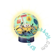 Ravensburger 72 db-os 3D világító gömb puzzle - Minyonok 2 (11180)
