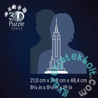 Ravensburger Iconics 241 db-os 3D puzzle - Empire State building (12008026)