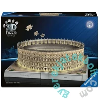 Ravensburger Iconics 291 db-os 3D puzzle - Night Edition - Kolosszeum (12008034)