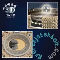 Ravensburger Iconics 291 db-os 3D puzzle - Night Edition - Kolosszeum (12008034)