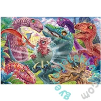 Schmidt 100 db-os puzzle - Little Dinosaurs