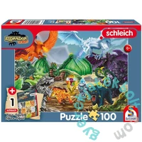 Schmidt 100 db-os Schleich puzzle figurával - Eldrador Creatures (56565)