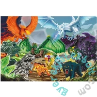 Schmidt 100 db-os Schleich puzzle figurával - Eldrador Creatures (56565)