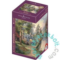 Schmidt 1000 db-os fa puzzle - Village by the Lake, Thomas Kinkade (59800)