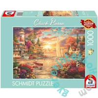 Schmidt 1000 db-os puzzle - Calm Morning by the Lake (58554)