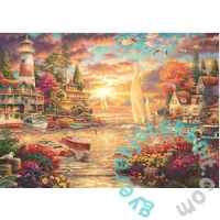 Schmidt 1000 db-os puzzle - Calm Morning by the Lake (58554)