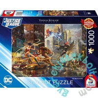 Schmidt 1000 db-os puzzle - DC Justice League - The Women Of DC, Thomas Kinkade (58789)