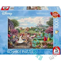 Schmidt 1000 db-os puzzle - Disney - Cinderella Happily Ever After, Thomas Kinkade (58038)