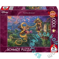 Schmidt 1000 db-os puzzle - Disney - Rapunzel - Tangled up in Love, Thomas Kinkade (58034)