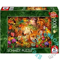 Schmidt 1000 db-os puzzle - Flowers, Fur and Feathers (59795)