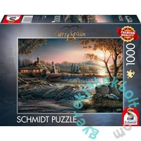 Schmidt 1000 db-os puzzle - Lights in the Wilderness, Terry Redlin (58545)